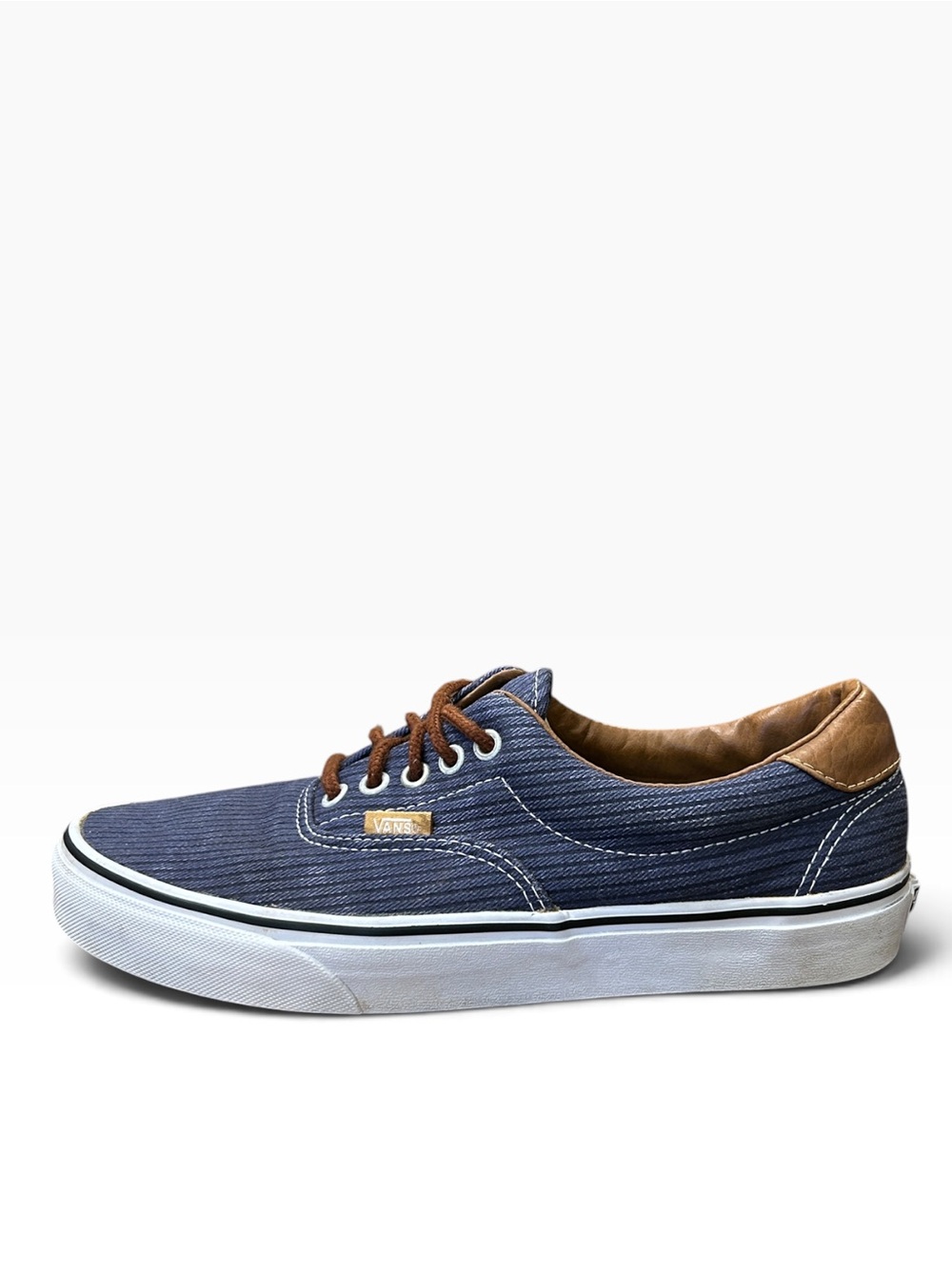 Vans Era 59 Blue Denim Lace Up Sneakers Mens 8.5/Women’s 10